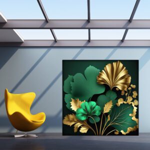 تابلو دکوراتیو بهار طلایی