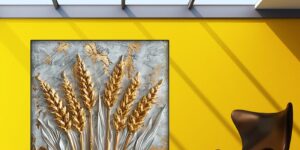 تابلو دکوراتیو گندم زرین
