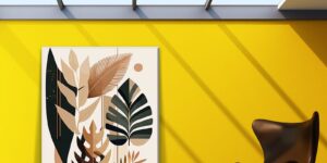 تابلو دکوراتیو هارمونی سبز